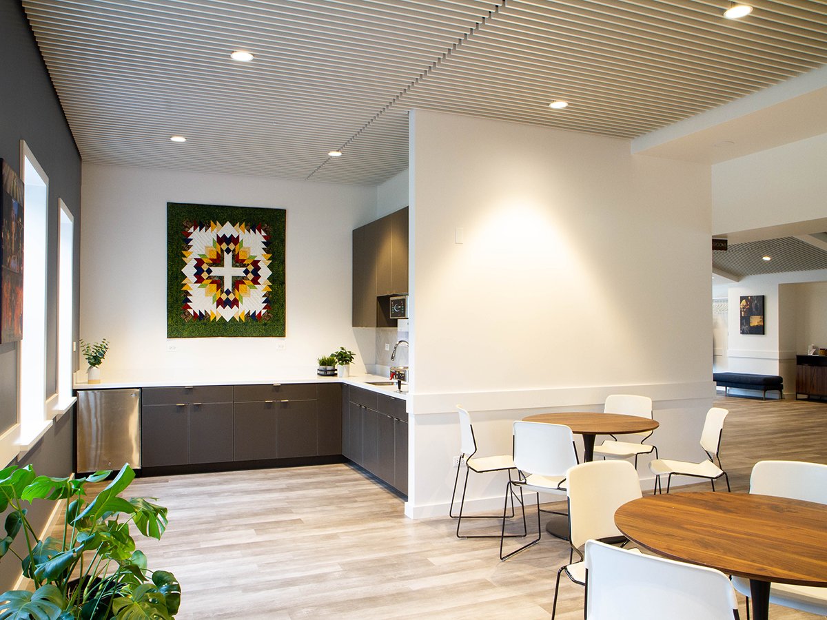 Narthex-03 New Coffee Area