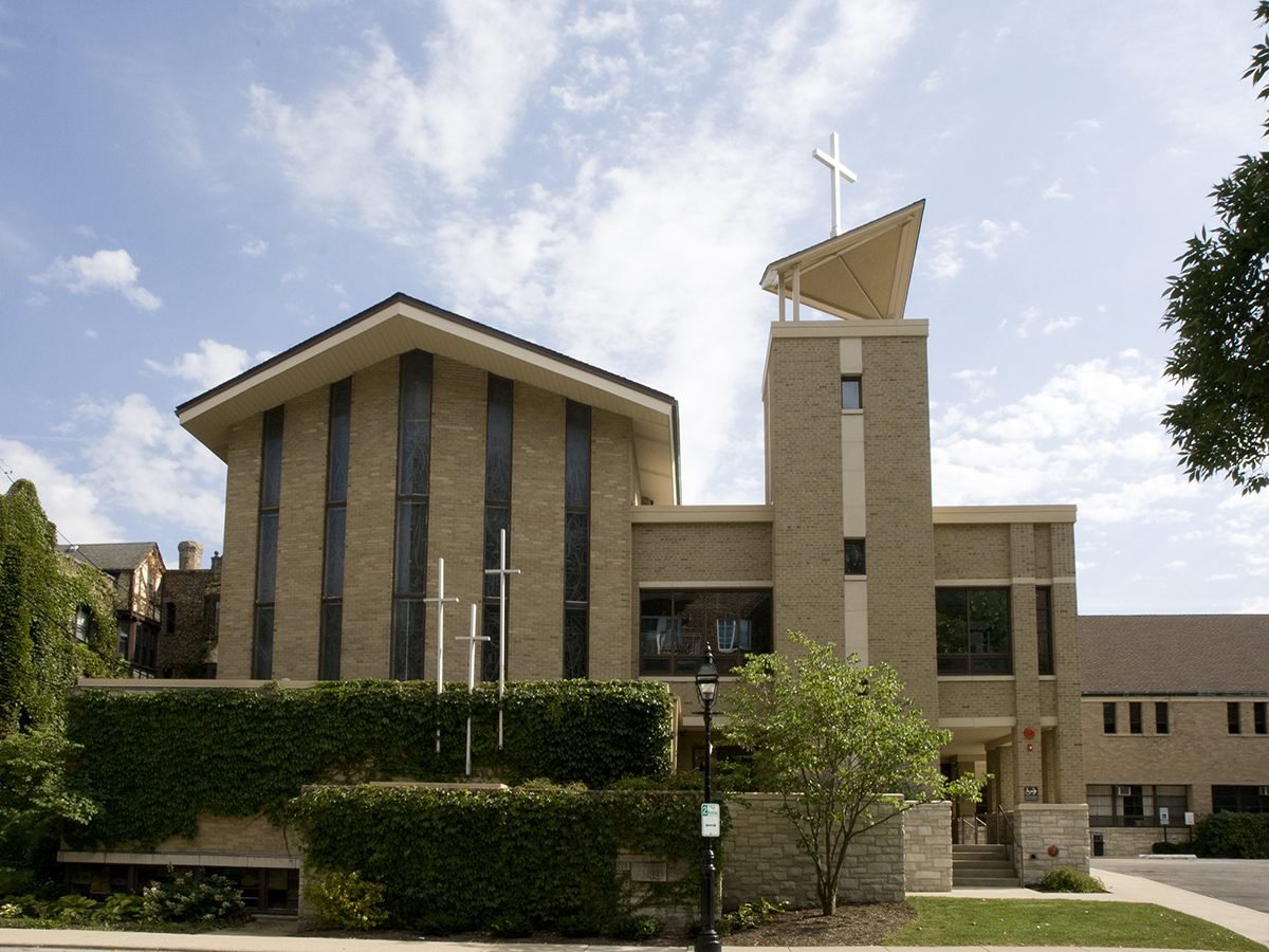 Stair/Bell Tower on the right