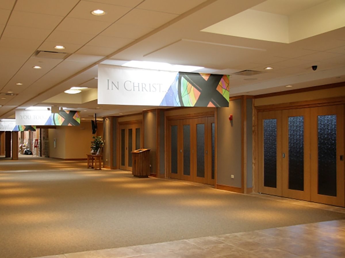 Narthex Overflow Bi-fold Doors