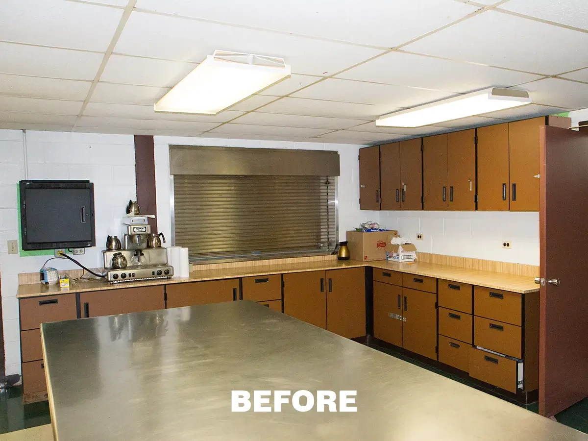 Parish Kitchen Renovation - Before