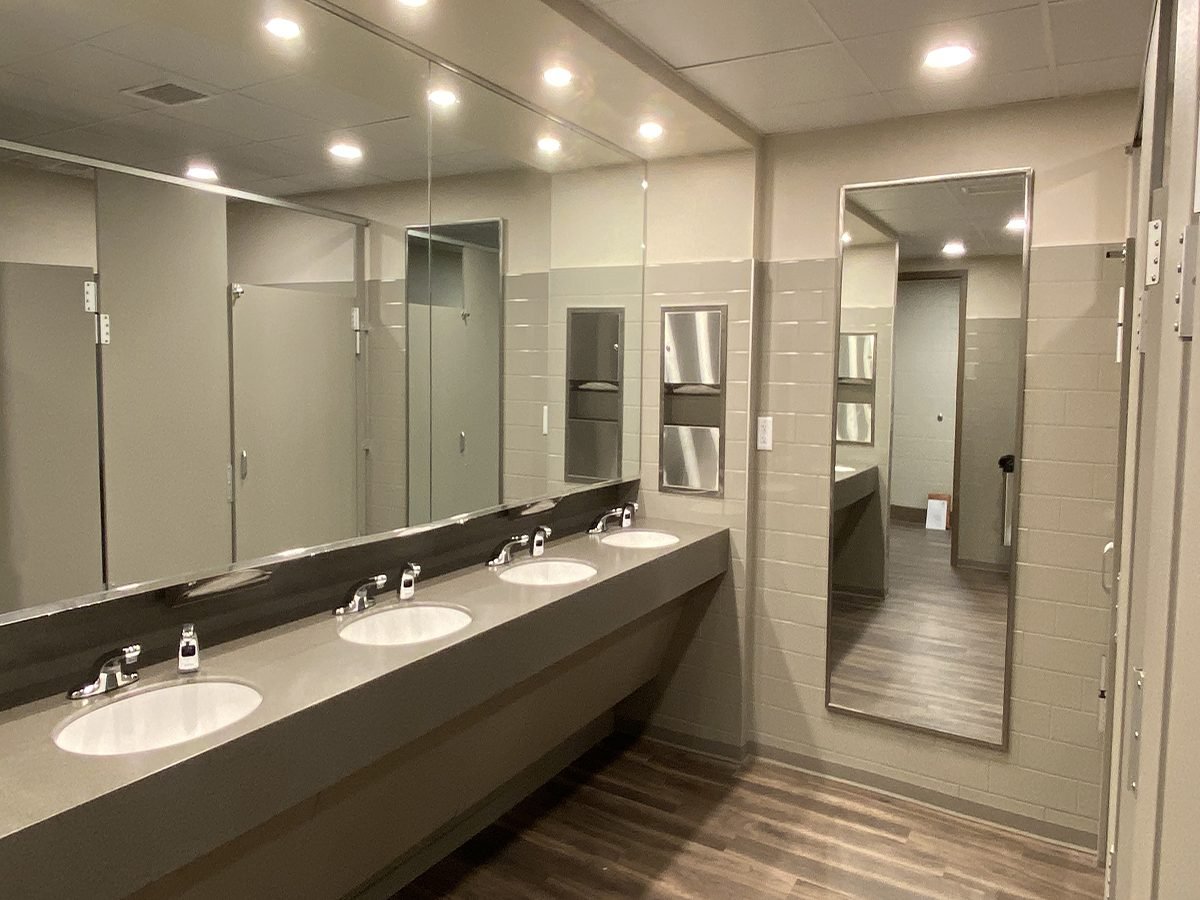 Parish Hall Women's Toilet Room - After