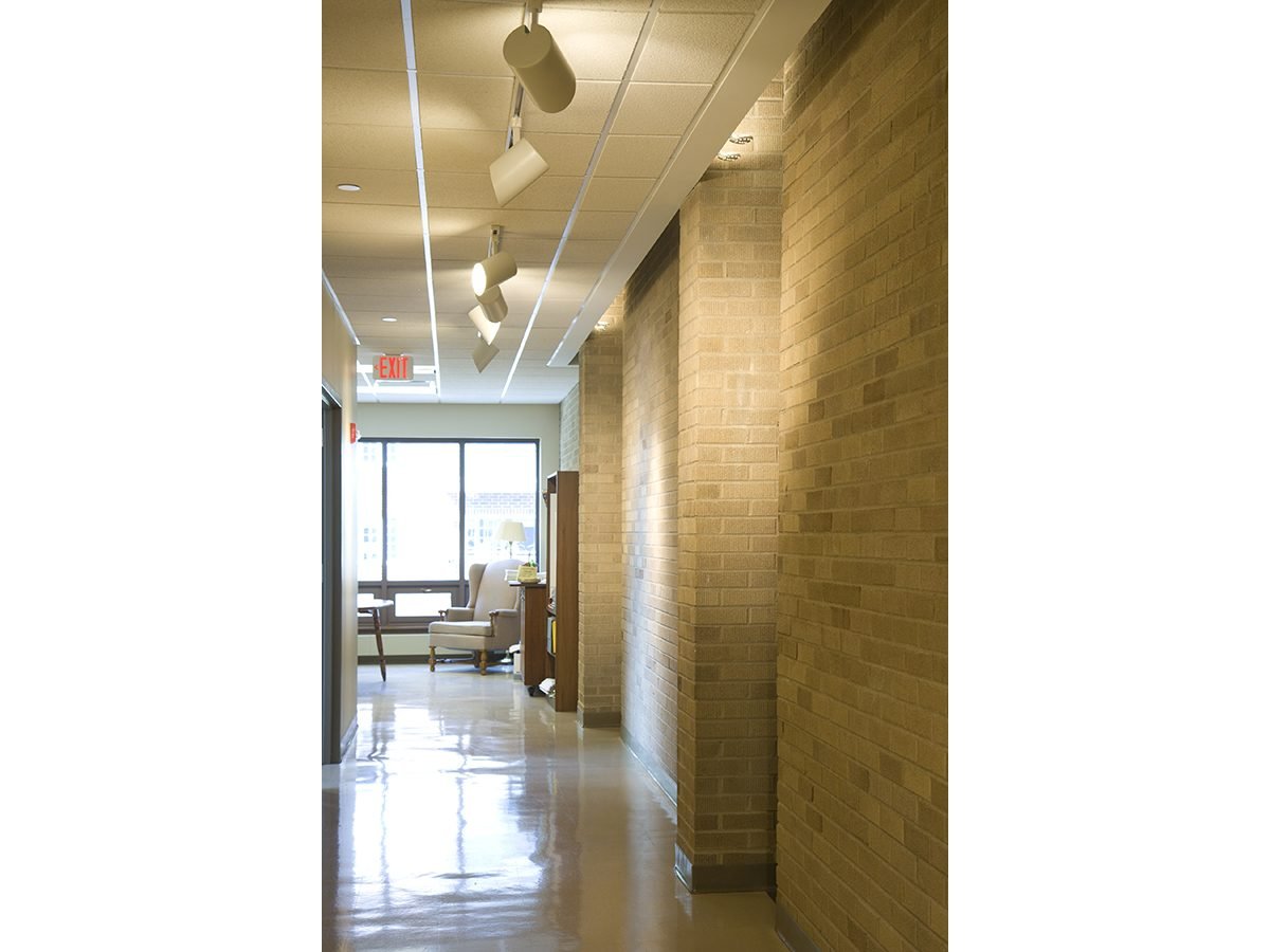 Second Floor Corridor in the Addition