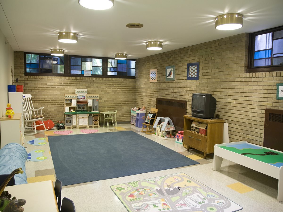 Renovated space for the Nursery