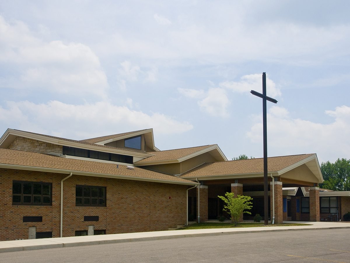 New Front Entrance & Education Wing
