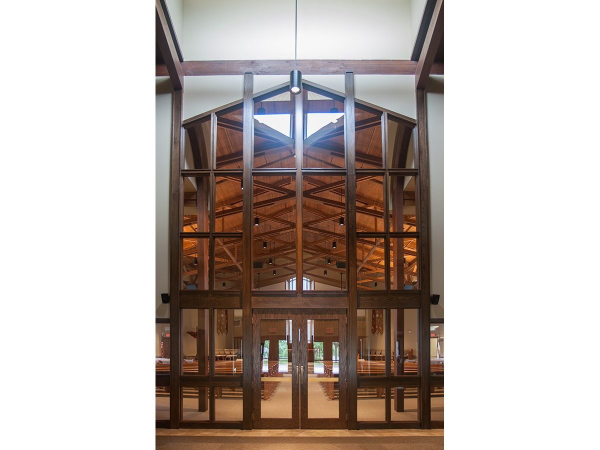 Sanctuary Entrance from Narthex