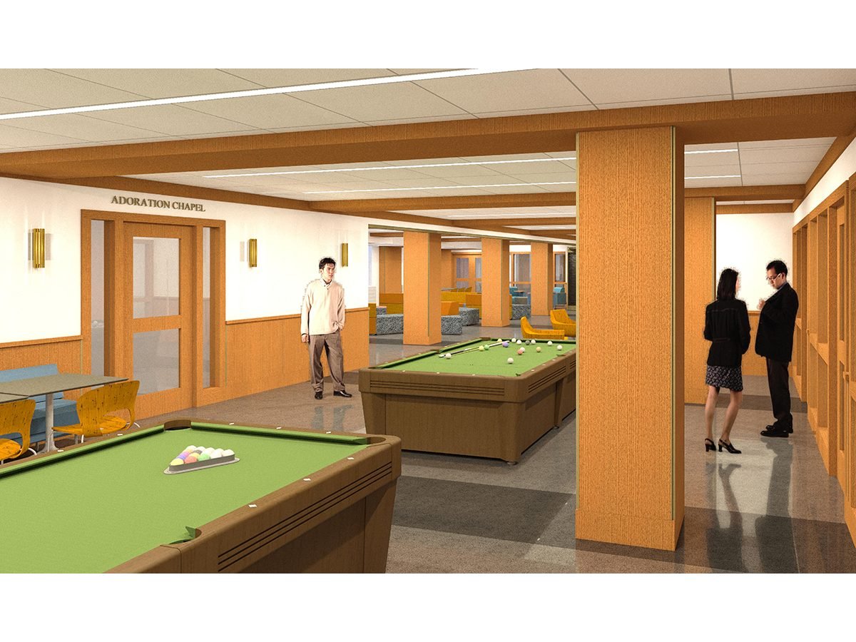 View from the Student Lounge