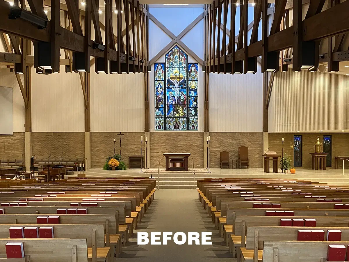 Before interior renovation