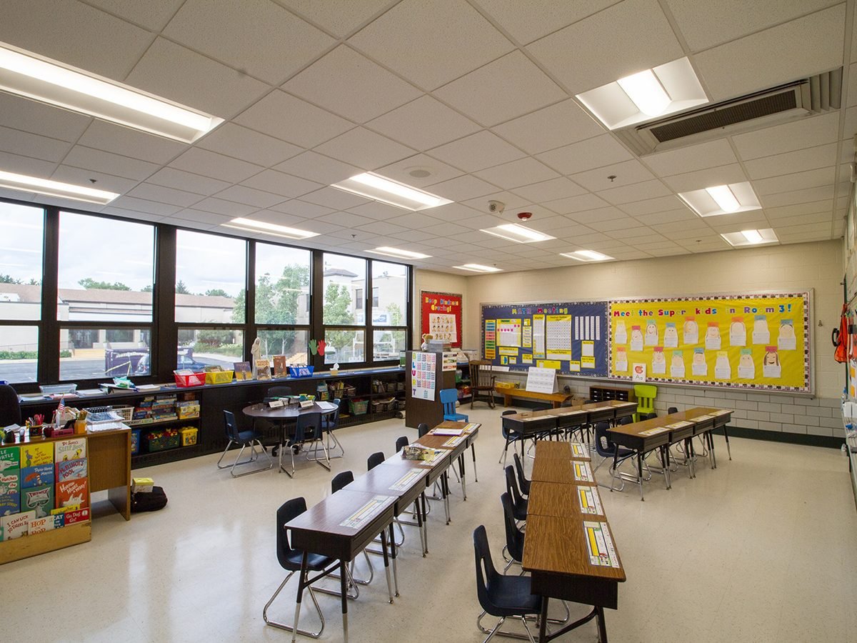 Renovated School Classroom