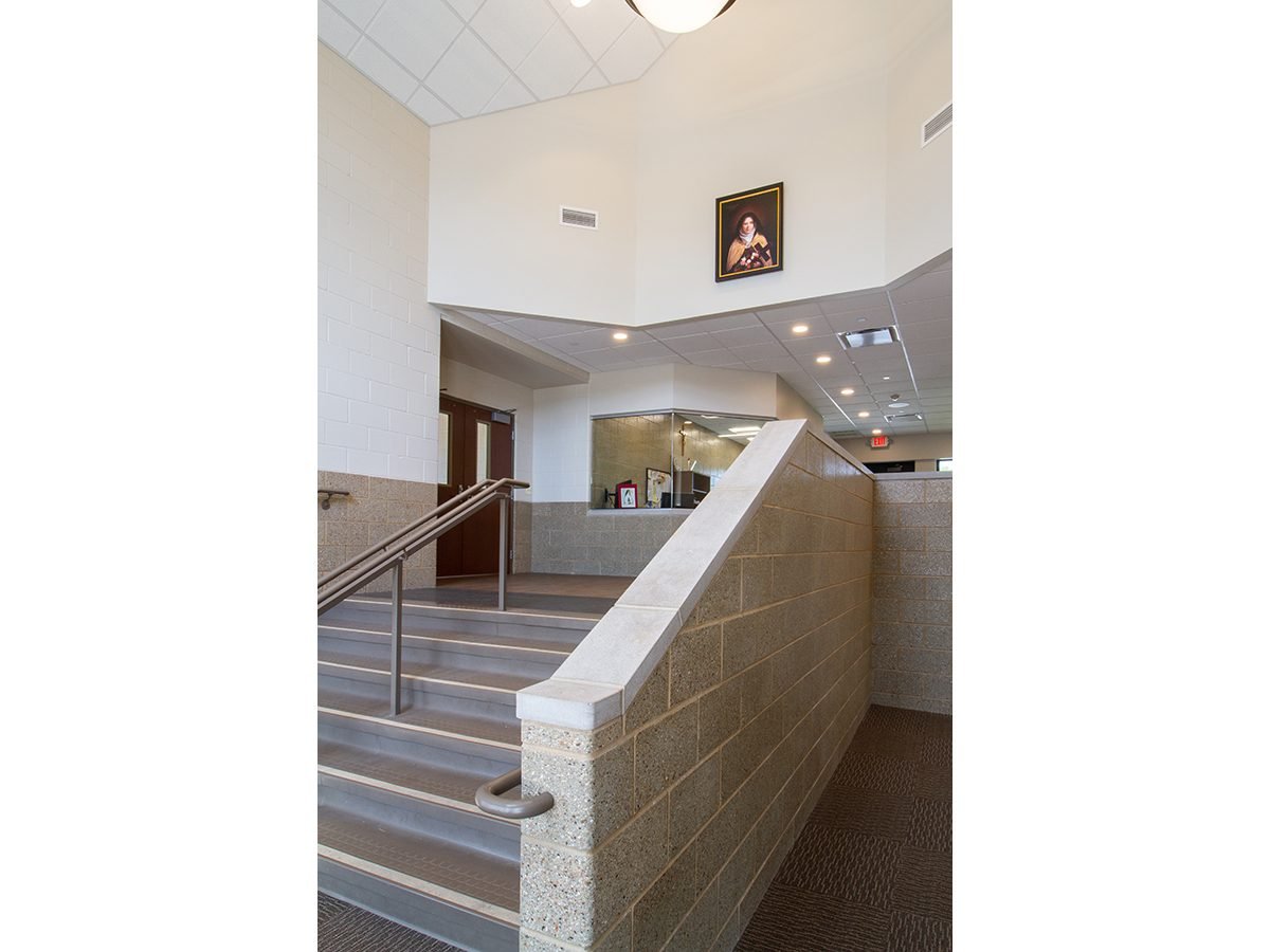 Entrance stair  & ramp
