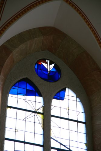 Berchtesgaden stained glass